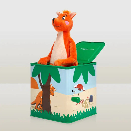 Musical Hop Out Mizzie – Jack-in-the-Box Spieluhr für Babys & Kleinkinder