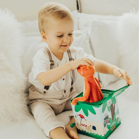 Motorikförderung bei Kleinkindern: Jack-in-the-Box als Lernspielzeug sinnvoll nutzen