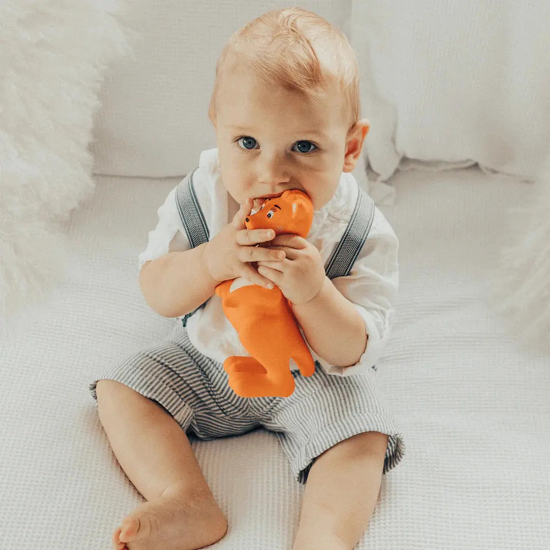 Beißringe aus Naturkautschuk – sind sie die beste Zahnungshilfe fürs Baby?