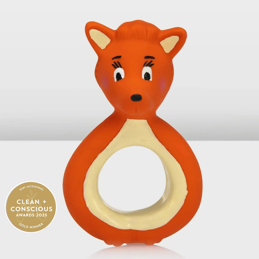 mini Mizzie - natürlicher Beißring aus Premium Naturkautschuk