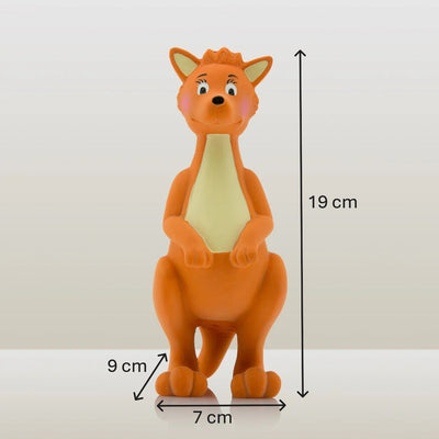 ✋ Leicht zu greifen & zu drücken – perfekt für kleine Hände, mit sanftem Quietschton.