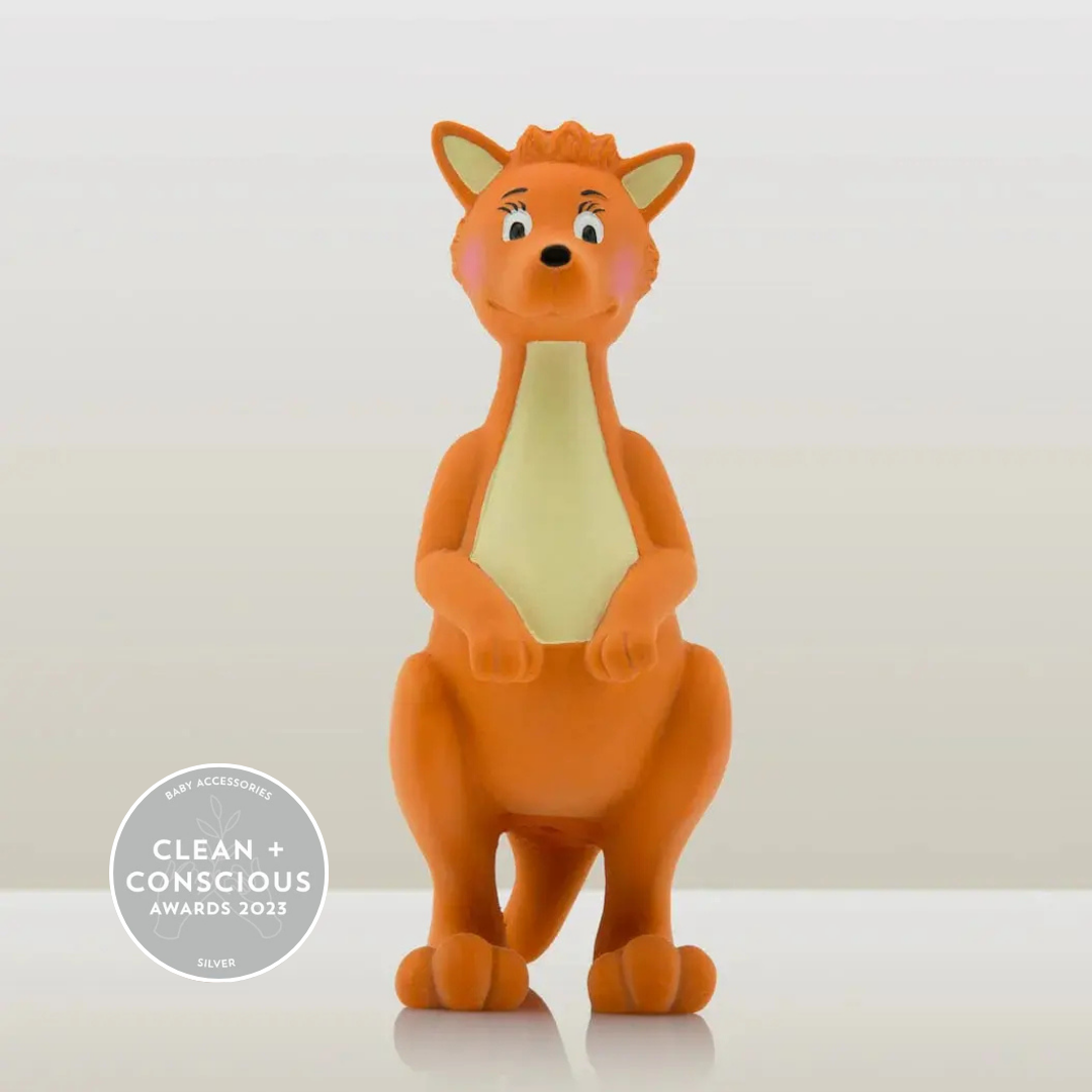 Mizzie the Kangaroo - natürlicher Greifling aus Premium Naturkautschuk